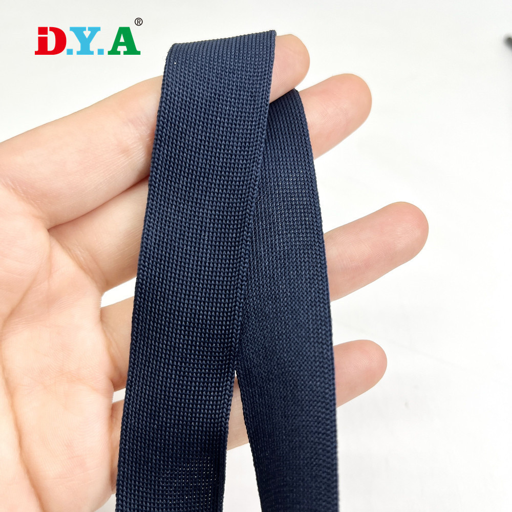 厂家供应 1.5cm宽涤棉扁绳 小白鞋鞋带 多色双层鞋带服装卫衣帽绳