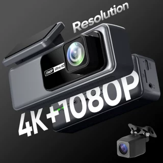 外贸爆款V60 4K+1080P超高清行车记录仪可包模标配WiFi车载摄像机