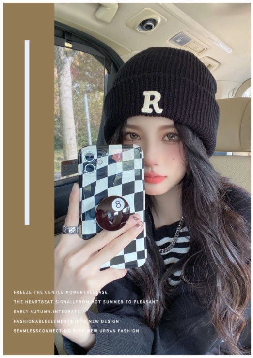 Knitted Beanie Hat For Women And Men Warm Winter Accessory_voghion.com