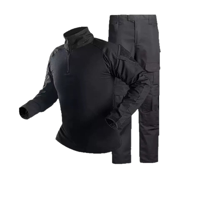 Shanxing G2 Rana Trajes de entrenamiento para hombres manga larga estilo americano al aire libre anti-desgaste trajes físicos de combate a incendios trajes tácticos transpirables