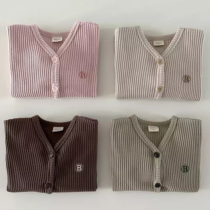 Rebeca DE LOS NIÑOS abrigo bebé primavera estilo coreano ropa para niños ropa de bebé primavera niñas primavera color sólido superior image 5