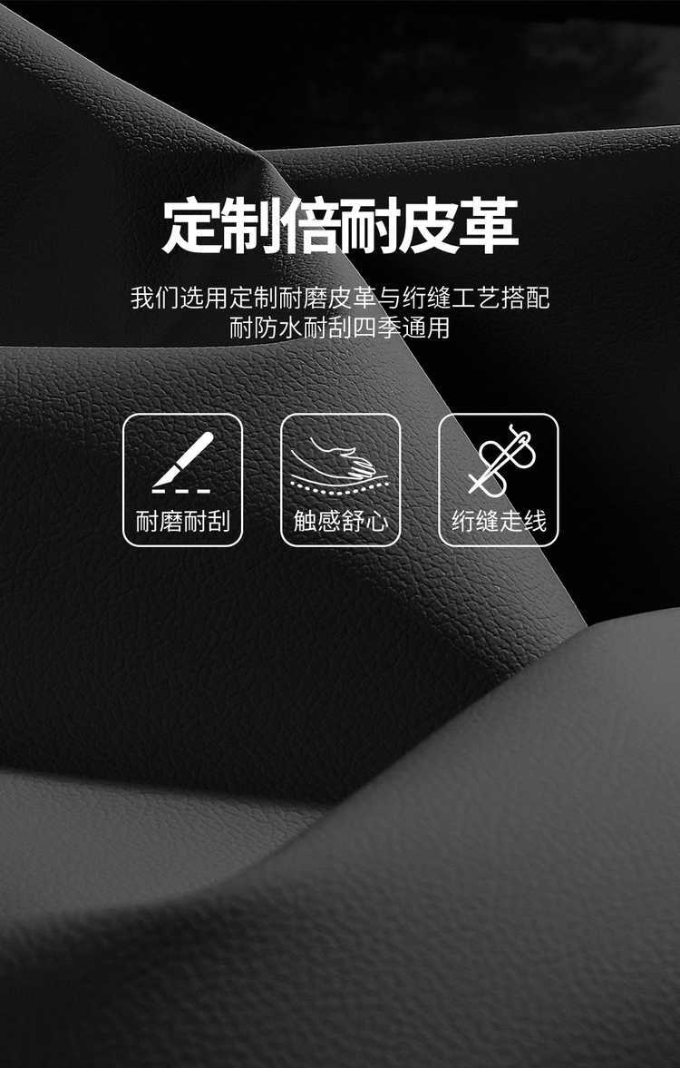 26-piece set of perforated leather seat covers for the AITO M6, providing full coverage and suitable for all seasons, designed specifically for this car model