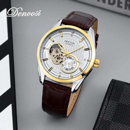 Danforth luminous flywheel multifunctional men's watch mechanical watch men's high-end gift watch wholesale mechanical watch