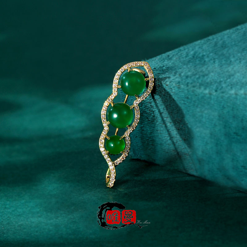 High-end design elegant brooch