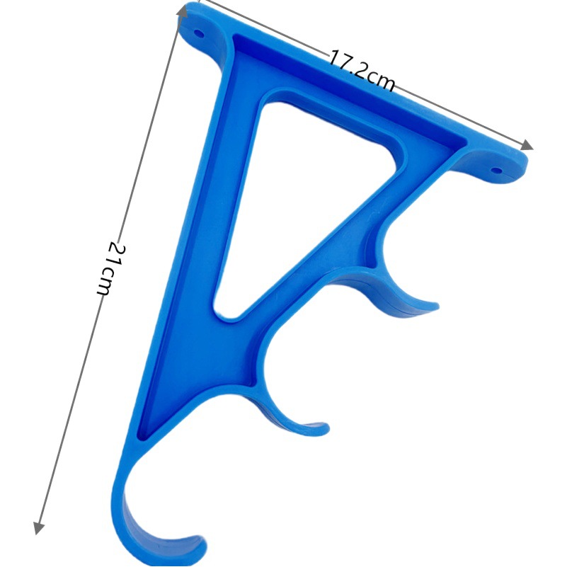 Display Rack for Fishing Rod Hanging Rack for Fishing Rod Wall Hanging Rack for Fishing Rod Three-position Rack for Fishing Rack for Rubber Boat