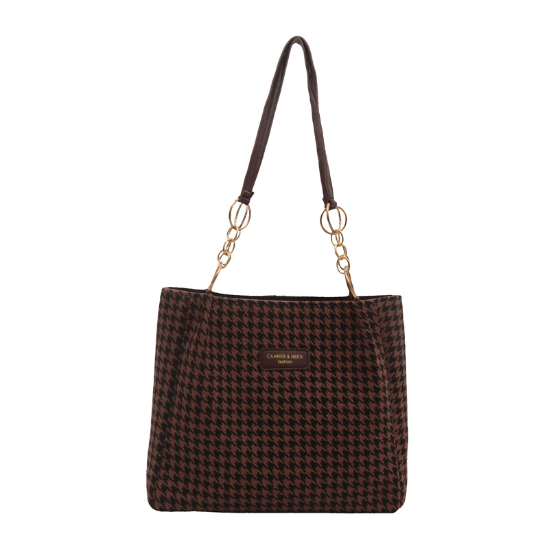 Bolsas retrógradas coreanas de mujeres 2024 otoño nuevo paquete de brazo de viaje de gran capacidad bolsas de hombro