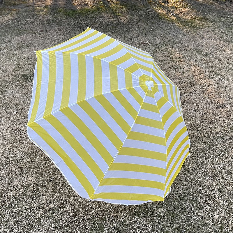 Promotion 170T polyester beach umbrella outdoor sunshade stall umbrella sun umbrella sun protection outdoor sunshade outdoor cross-border