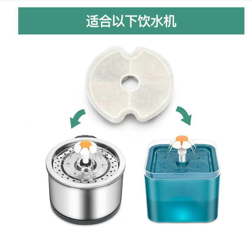 Новый ПЭТ диспенсер для воды фильтр круговой зубчатый фильтр Волшебный остров фильтр
