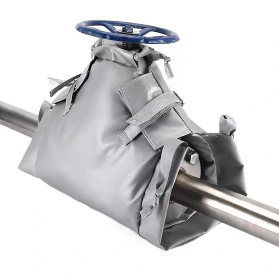 Removable insulation sleeve anti-scalding heat insulation valve stop valve equipment tank steam pipe flame retardant waterproof flexible clothing