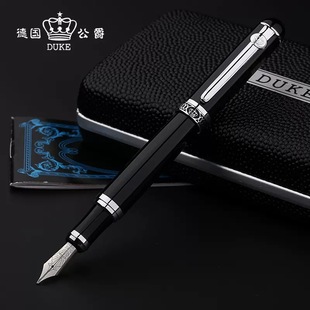 DUKE德国公爵 D2钢笔 黑色礼品墨水笔 企业刻字LOGO 印刷雕刻-阿里巴巴