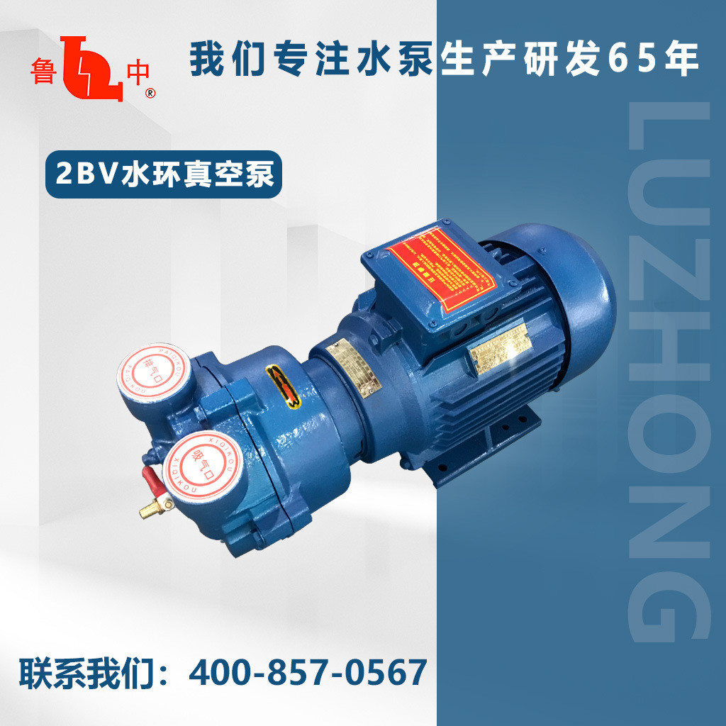 2BV2061水环式真空泵 厂家供货质保一年淄博鲁中工业泵厂直供