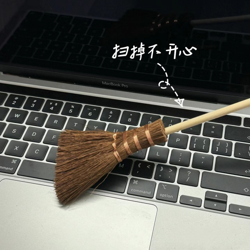 迷你可爱桌面清扫小扫把搞怪清洁儿童扫帚扫桌子灰尘闺蜜一件批发|undefined