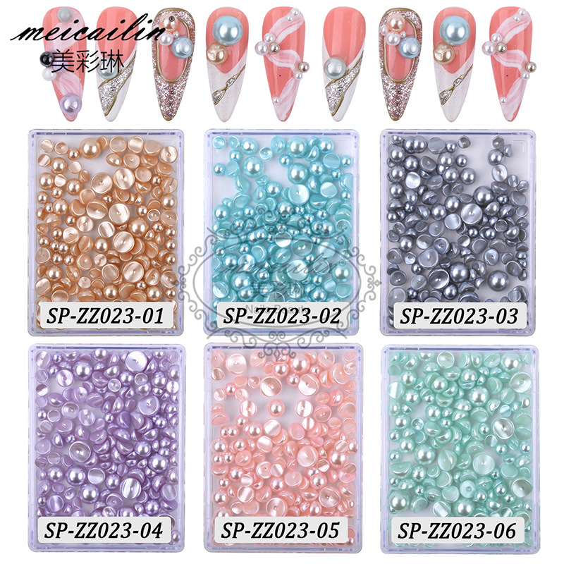 beads for manicure pearl