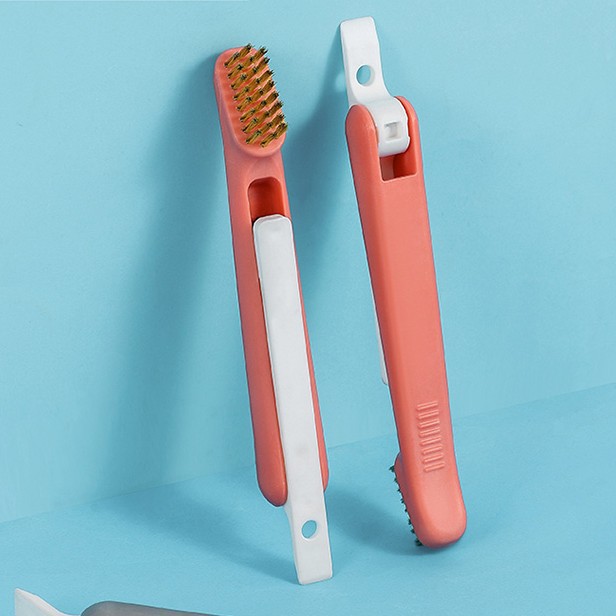 Household Three-In-One Gas Stove Hard-Bristled Cleaning Brush Gap Brush Kitchen Brush Artifact Range Hood Stove Brush Wholesale