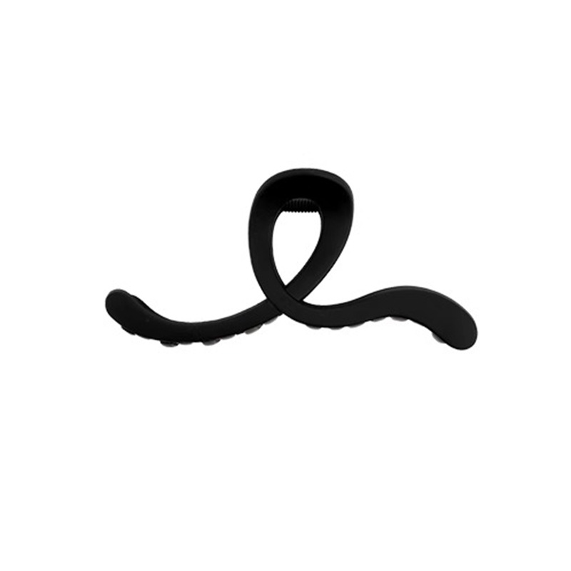 Clip de tiburón esmerilado de alto nivel nuevo clip de cabello de cabeza de