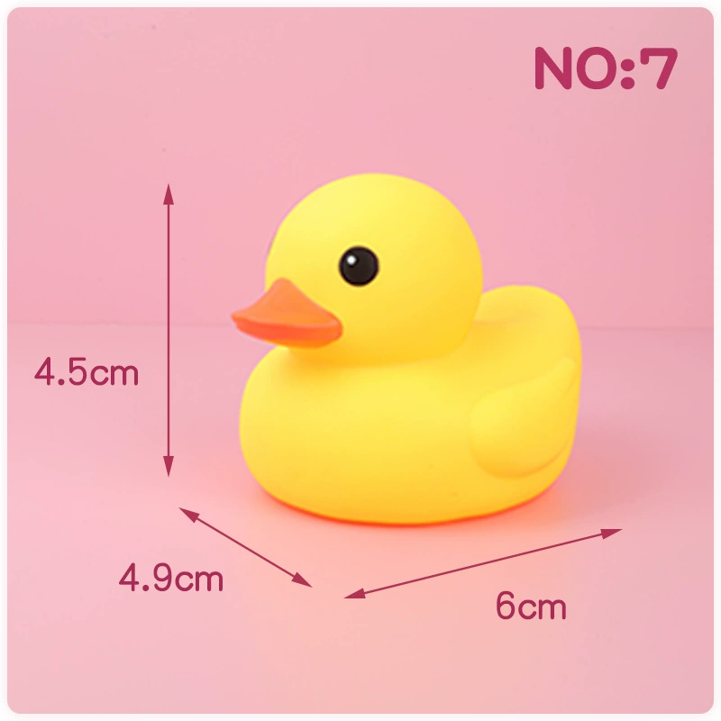 Bath Toy B.Duck — Children's Rubber Duck for Water Play & Bathing, Anti-Stress, Mini to Classic Sizes