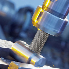 鎢鋼打磨頭硬質合金旋轉銼 五件套6*8單雙槽鎢鋼磨頭電磨機磨頭