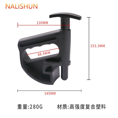 Tire picking machine Tire removal machine accessories Tire pressure Tire block Tire clamping device Pull fixture Hub auxiliary tire fitting tool (Repair kit) - pull-type-tire-clip