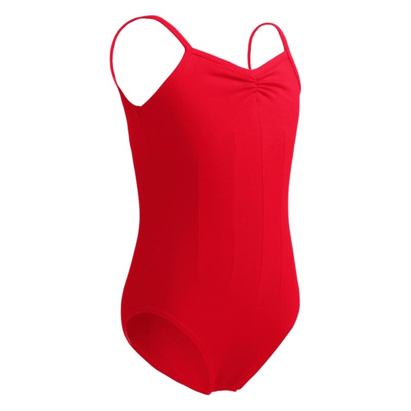 Ropa de baile ropa de rendimiento para niños práctica de niñas correa de verano rojo danza étnica danza China clasificación práctica ropa