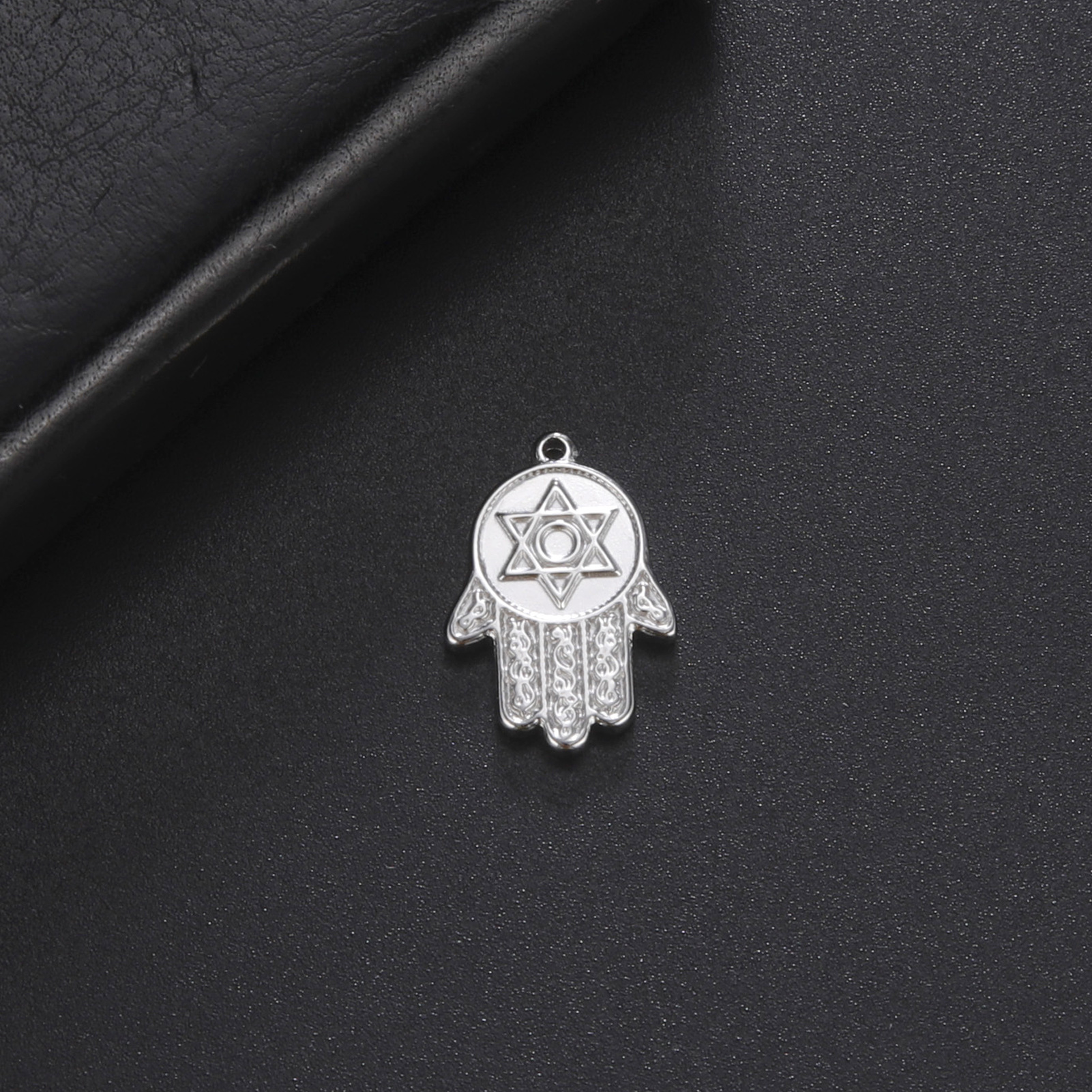 6g Weight Pendant Jewelry Making Type DIY Jewelry Accessories Classification 1 Piece Quantity 304 Stainless Steel Material Solid Color Pattern Plating Design Simple Style Style 1 Piece 304 Stainless Steel Solid Color Pendant 2