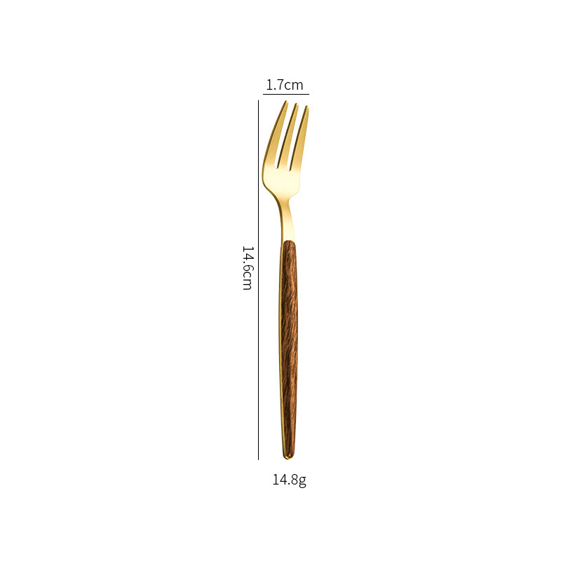 Juego de Cuchillos, Tenedores y Cucharas de 4 y 5 Piezas, Acero Inoxidable 430, Pulido Espejo, para Regalos de Negocios