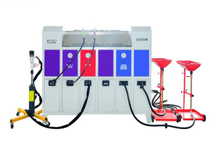 Large Car Pre-treatment, High-lifting, Pre-working Station, Waste Car Disassembly, Oil Fluid, Discharge System, Oil Drain Device