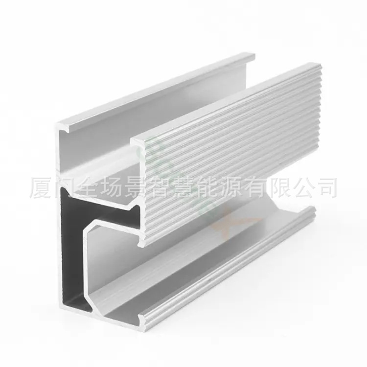 厂家直销琉璃瓦屋顶组装光伏支架28*55导轨光伏支架套装锡瓦屋