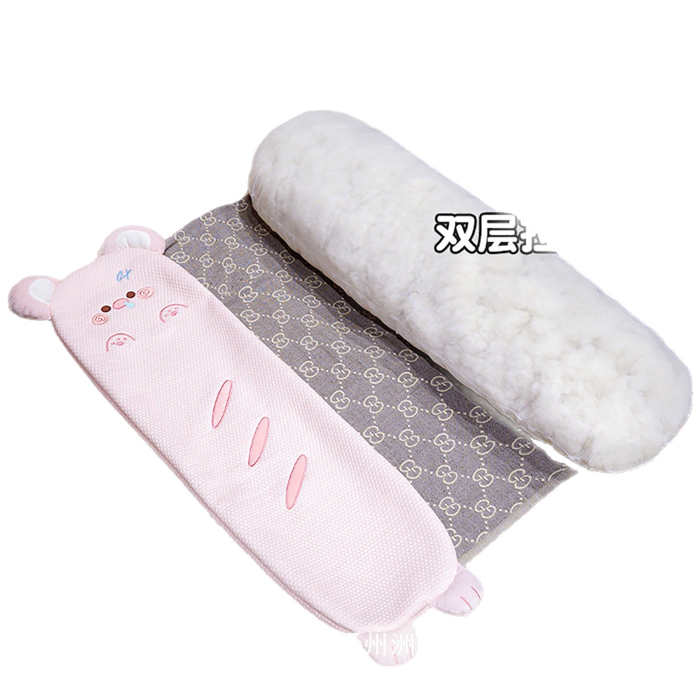 Cojín Largo Lateral para Dormir de Peluche para Dormitorio y Cama image 5
