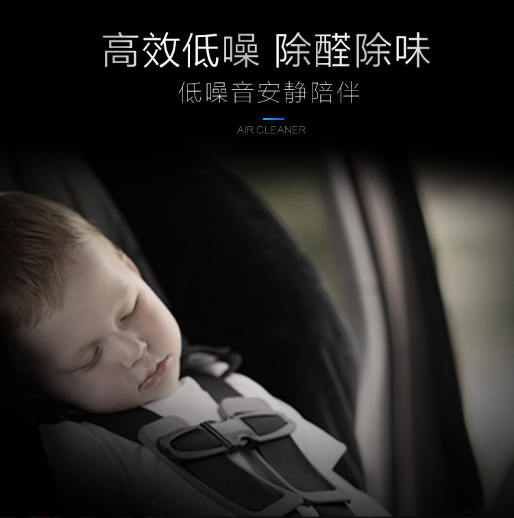 Car Air Purifier Filter Element for Formaldehyde Removal, Indoor Disinfection and Purification, Handheld Sensor, Wholesale Car-Use Negative Ions