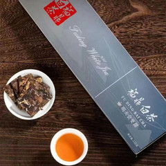 Fuding White Tea Old White Tea Biscuit Tea (Small Square Strips) Cigarette Box Packaging, 100g per Pack Live Stream E-commerce Tea