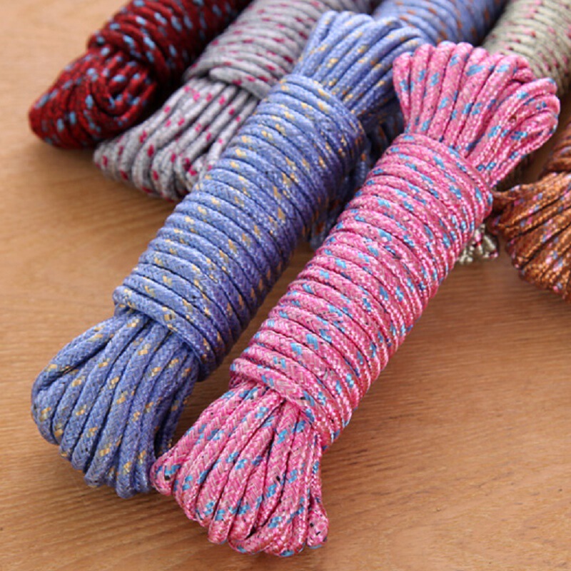 Thickened Nylon Rope for Drying Quilts, Truck Express Bundling Rope, Packaging Rope, Wear-Resistant Fixed Anti-Slip Household Clothesline Thickened Nylon Rope for Drying Quilts, Truck Express Bundling Rope, Packaging Rope, Wear-Resistant Fixed Anti-Slip Household Clothesline