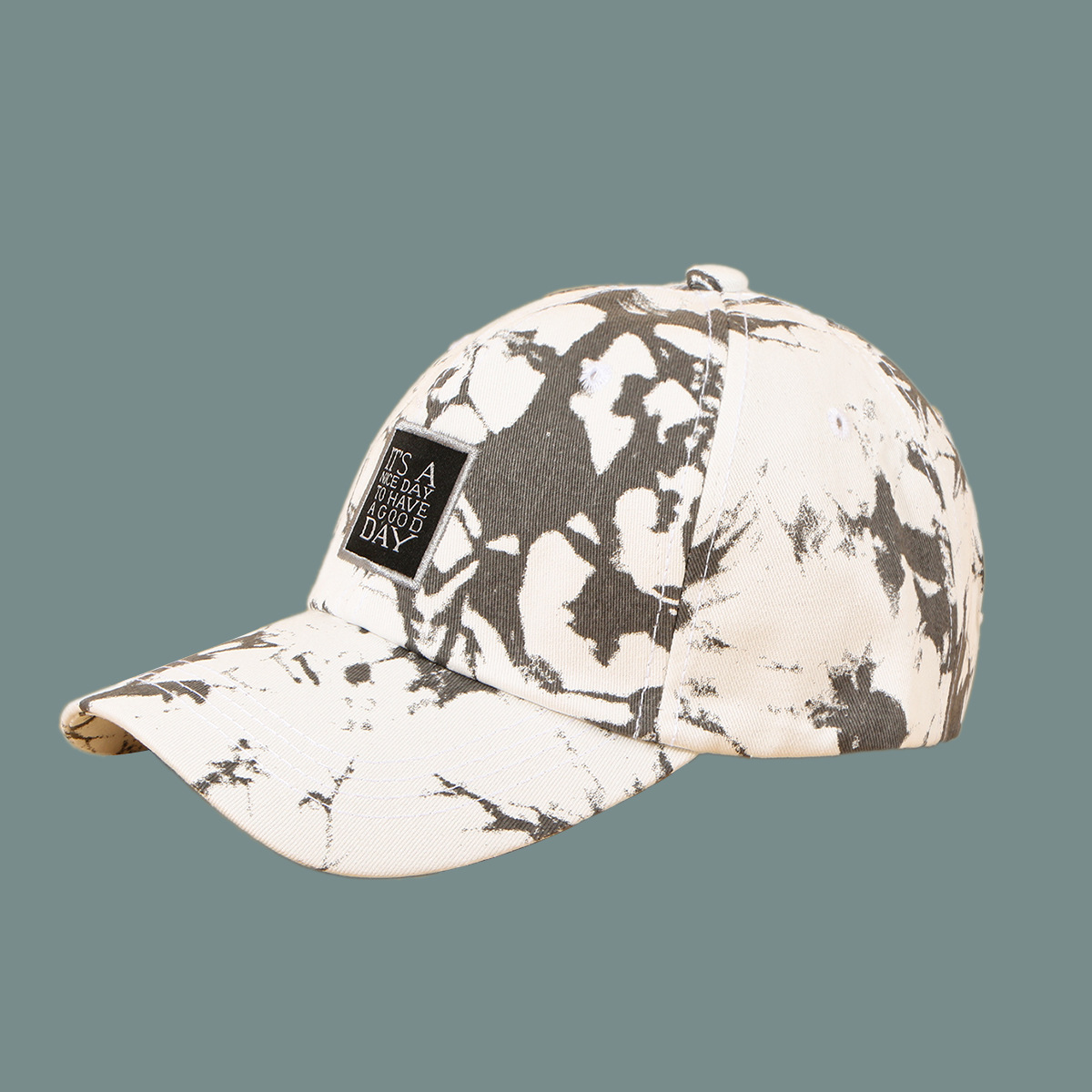 Korean Fashion Tie-dye Baseball Cap display picture 4