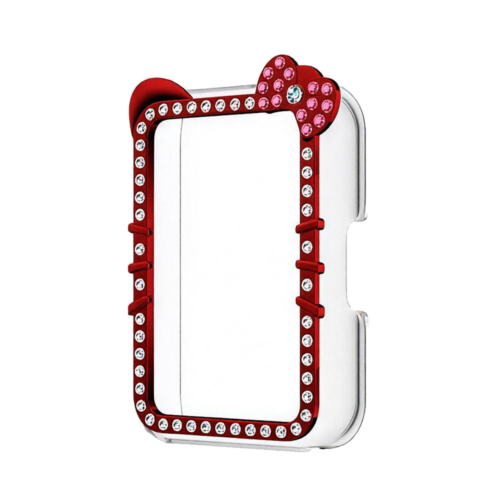 Red (KT cat single row diamond hollow shell)
