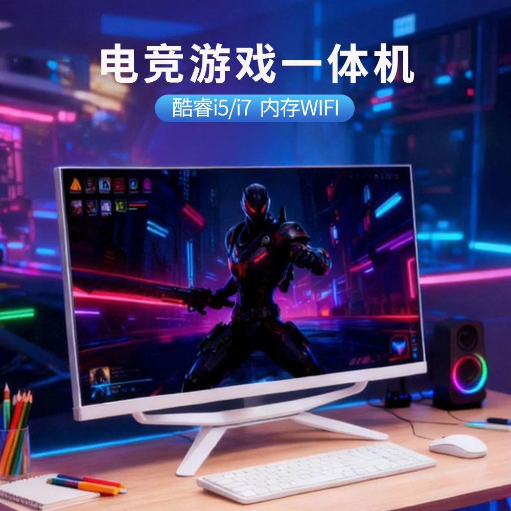 Aiopc Computer Game Office All-In-One Computer All-In-One Desktop Assembly Real Estate Full Set of Machine Wholesale Business