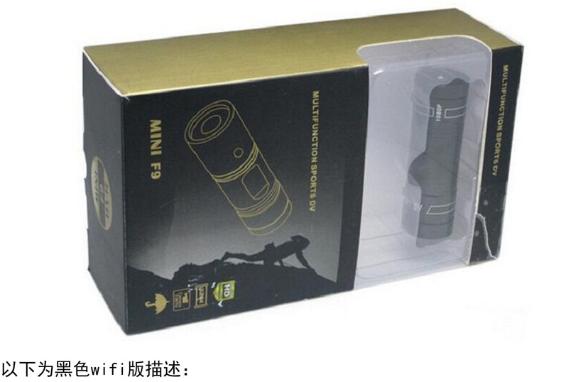 F9 Hd 1080P Camera Motorcycle Bicycle Outdoor Riding Helmet Recorder Waterproof Sports Camera