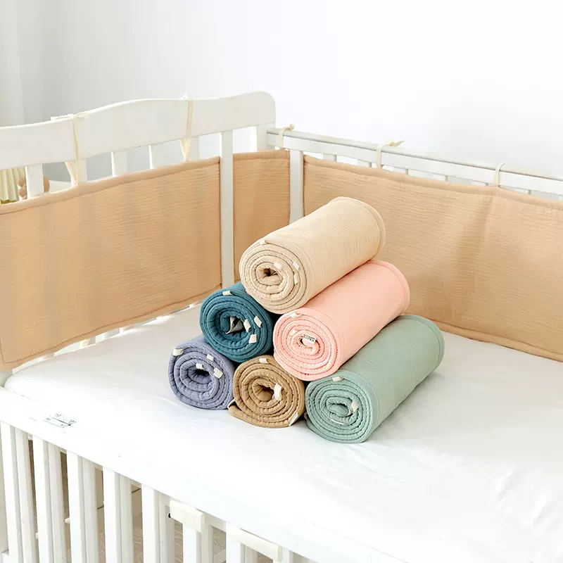 婴儿床床围新生儿宝宝床围挡儿童拼接床围栏护边软包防撞防摔护栏