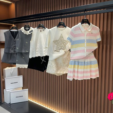 深圳南油夏季新款千金风高级感连衣裙法式裙子品牌女装批发货源