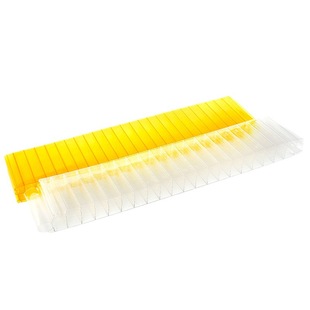 Processing and Customization of Curtain Wall Plug-In Board Pc Sunshine Board Building Lighting Four-Layer Pc Board Multi-Specification Plug-In Sunshine Board