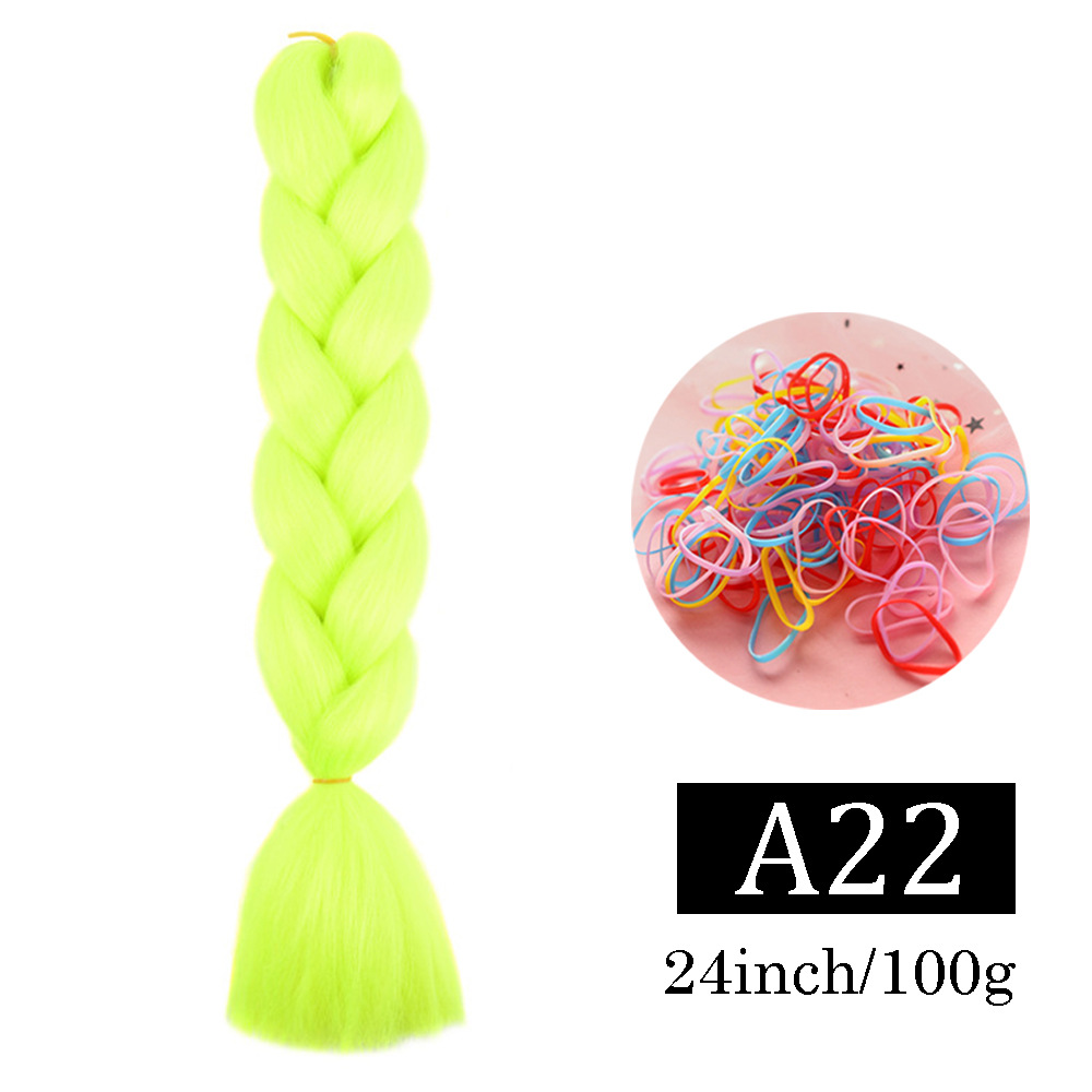 Peluca de trenza grande africana, color, trenza sucia, cuerda para el cabello, degradado, fibra química, trenza grande, reggae, hip-hop, trenza sucia, trenza