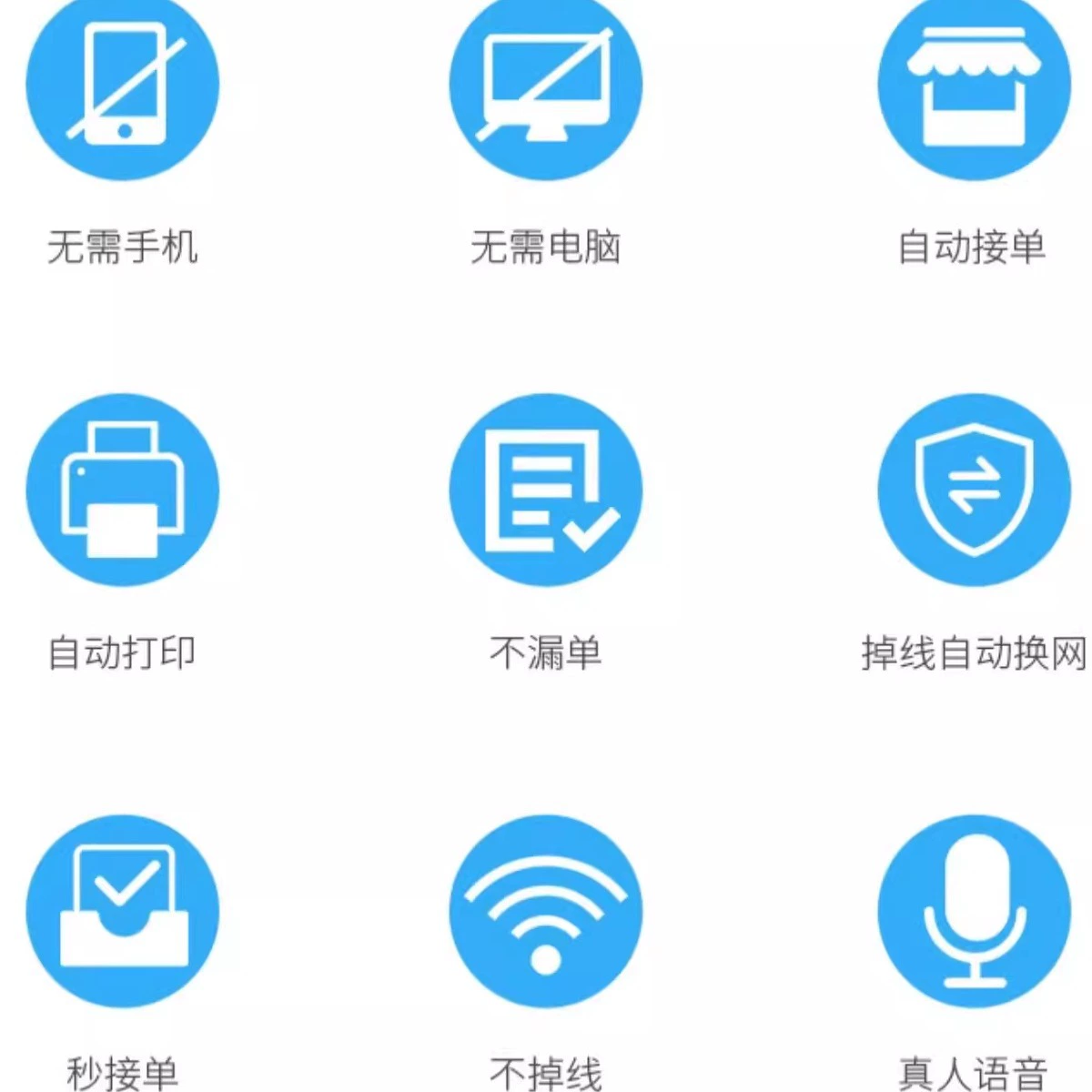 Xinye automatically accepts orders Meituan Ele.me JD Takeout Ticket Machine WiFi Internet-connected Thermal Printer