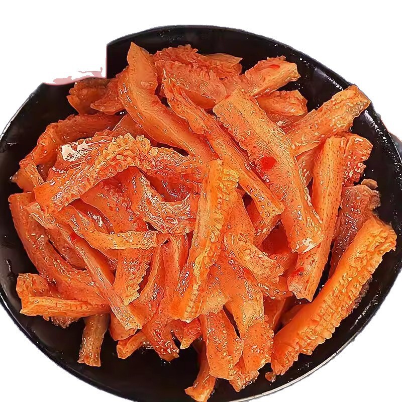 欠品歯付きベジタリアン牛タン 16g ベジタリアン牛タンこんにゃく細切りこんにゃくスナックスパイシースナックスナックスパイシーストリップ|undefined