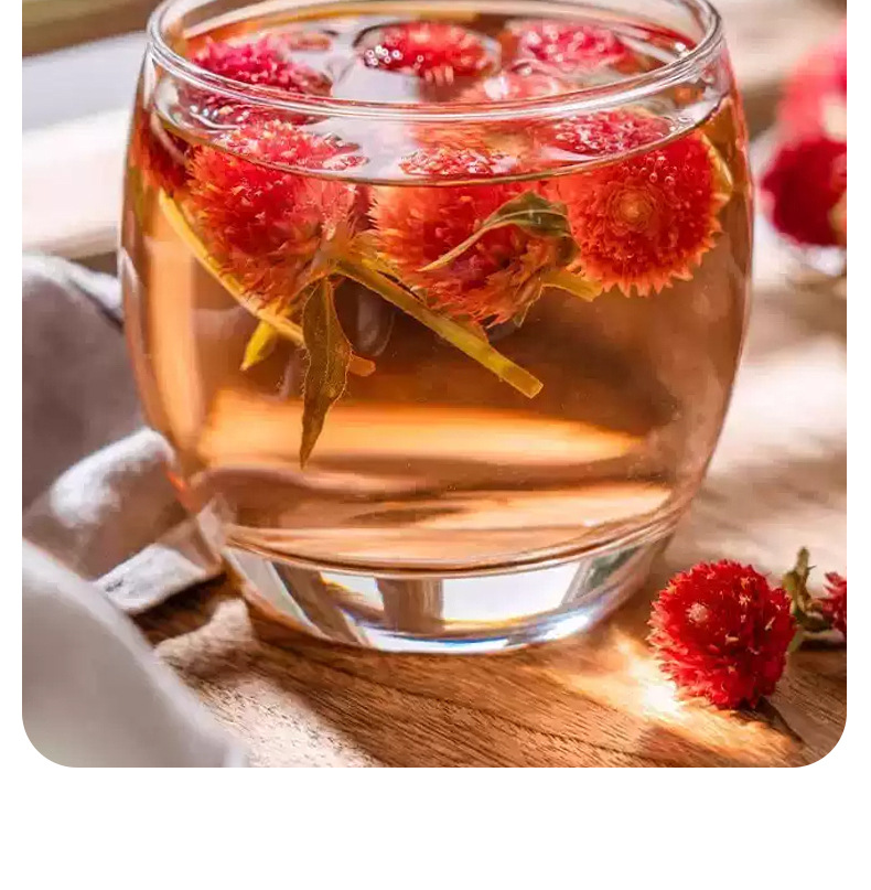 Dried Red Peach Blossom Tea Hong Qiao Mei 500g Loose Flower Buds for Herbal Tea and Decoration preparation