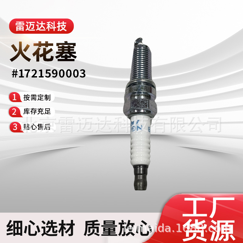 Leisite Spark Plug 1721590003 for Actyon, Rexton, Kyron (Alışdırma şamı (Sveçalar)) - 1721590003-spark-plug
