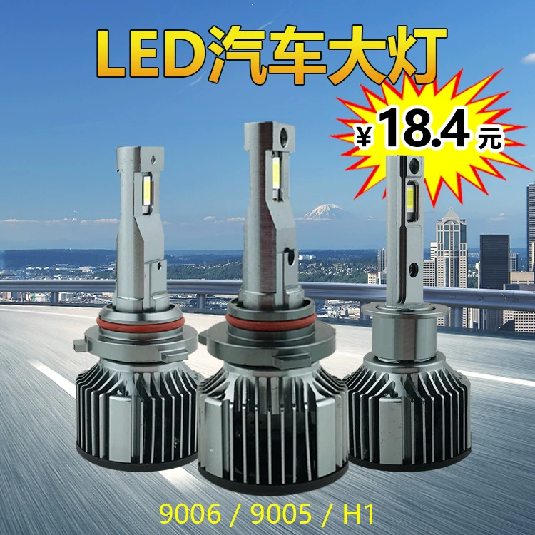 LED super bright pyramid, headlights, bulb, high power, direct factory sales