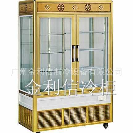 供应旋转组合展示柜蛋糕冷藏展示陈列柜面包保鲜旋转柜