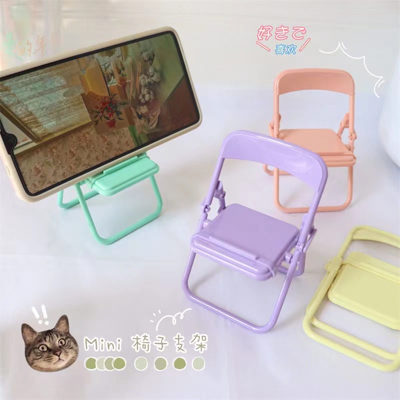 Desktop chair mobile phone bracket universal ins macaron color…