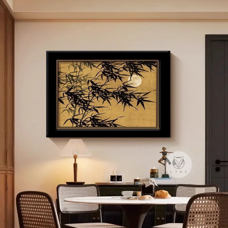 装飾画、リビングルームのメーターボックス吊り下げ絵画、高級電気ボックスカバー、遮蔽絵画、フリップカバー、メーターボックス、電気ボックス|undefined