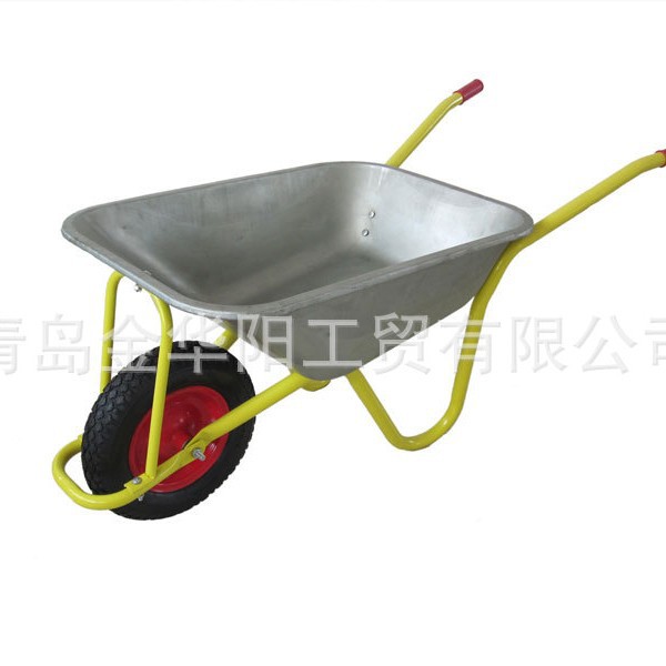 物流建筑花园工具车铁质手推车WB6404H独轮手推车 工地手推车