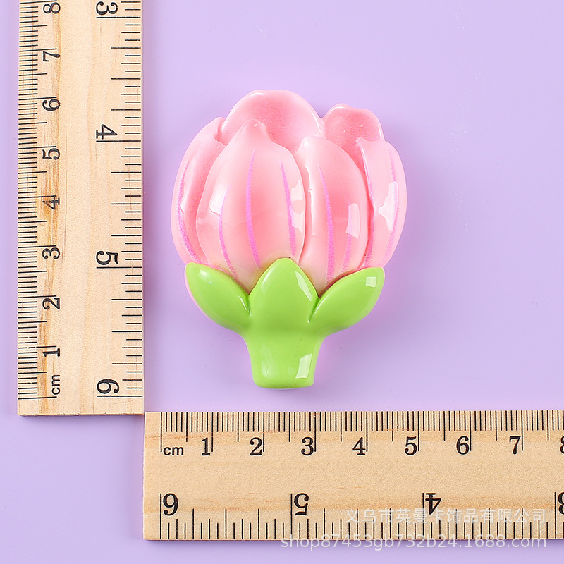 인기있는 꽃 시리즈 복숭아 꽃 수지 액세서리 DIY 전화 케이스 냉장고 스티커 키 체인 헤어 액세서리 자동차 액세서리 신발 꽃 스티커