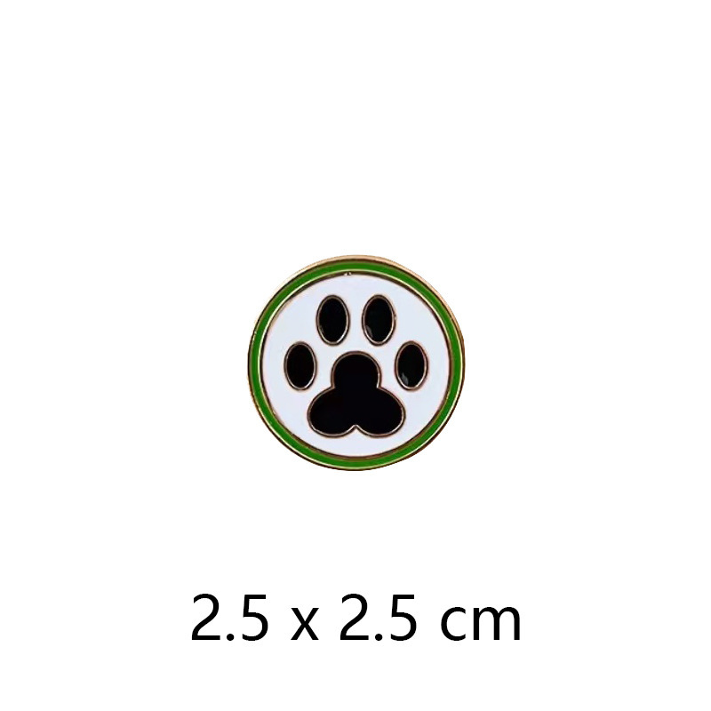 Panda paw print
